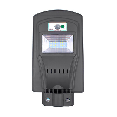 

Siaonvr 20W LED Solar Powered Outdoor Wall Street Light PIR Motion Sensor Lamp