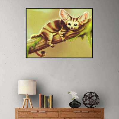 

Siaonvr Animal Embroidery Paintings Rhinestone Pasted DIY Diamond Painting Cross Stitch