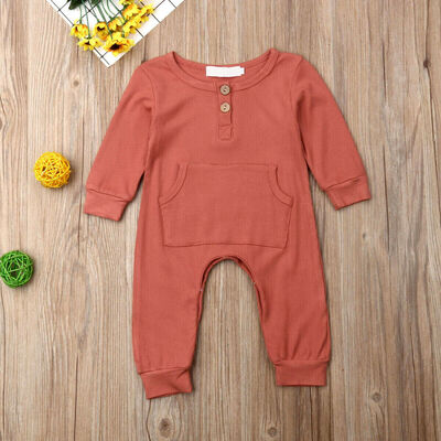 

Cute Newborn Infant Baby Boy Girl Clothes Long Sleeve Romper Jumpsuit Outfit