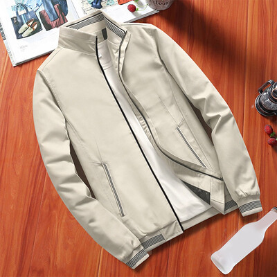 

Toponeto Mens New Fashion Autumn Winter Casual Coat Long Sleeved Turn-down Collar Jacket