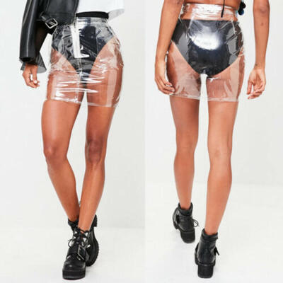 

US Seller Fashion Women Casual High Waist Bodycon Pencil Mini Short Skirt