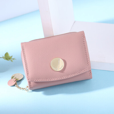 

Tailored Women Short Wallets Mini Money Purses Small Fold Female Coin Purse Card Holder
