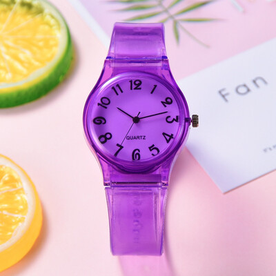 

Fruit color childrens gift watch fashion silicone strap