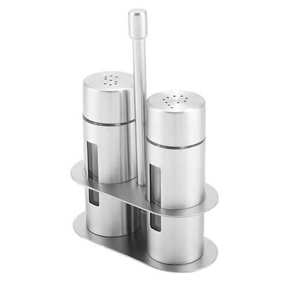 

Greensen Stainless Steel Seasoning Spice Condiment Bottle Organizer Jar Canister Condiment Bottle Spice Jar