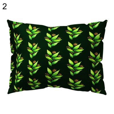 

Flower Leaf Bird Cube Plaid Pillow Case Cushion Cover Sofa Bed Car Cafe Decor