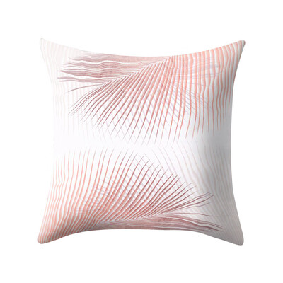 

〖Follure〗Rose Gold Pink Cushion Cover Square Pillowcase Home Decoratio
