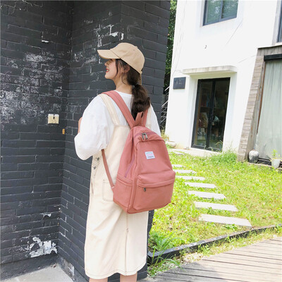 

Korean version of schoolbag Girls High School Girls Backpack ins style of college students fashion junior high school Shoulder Bag