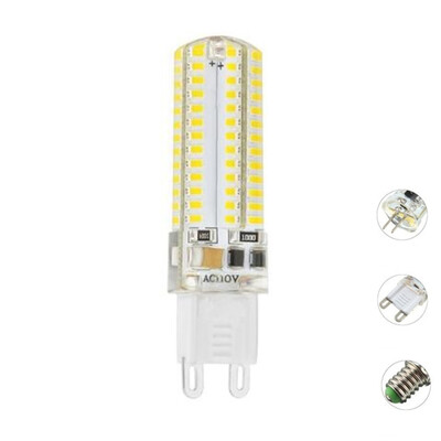 

OMTO G4 G9 E14 SMD 3014 Silicone LED Lamp 104Led 110V Bi-pin Light