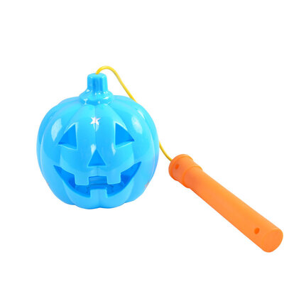 

New&new fine arts Halloween pumpkin lights decorative lanterns portable luminous childrens toys creative gifts prom party bar venue layout props blue paragraph 1010cm