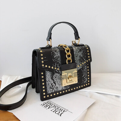 

Tailored Women Retro Serpentine Crossbody Bags Messenger Bag Shoulder Bag Handle Bag