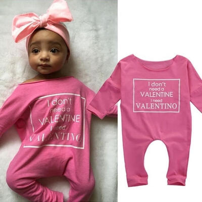 

Top Newborn Baby Kids Girl Infant Romper Jumpsuit Bodysuit Cotton Clothes Outfit