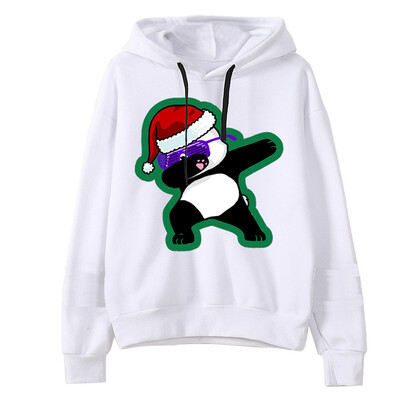 

Tailored Women Christmas Print Hooded Long Sleeves Sweatshirt Hooded Pullover Tops Shirt