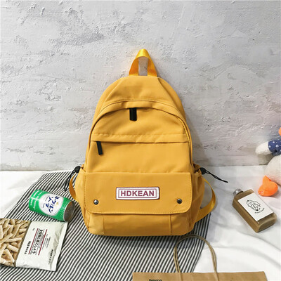 

ins wind bag girl Korean version of high school students simple Sen department junior high school girls large-capacity two-shoulde