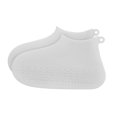 

1 Pair Reusable Waterproof Rain Shoes Covers Silicone Non-slip Rain Snow Boot Overshoes Foldable SML