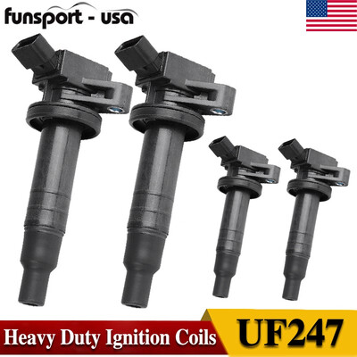 

4pcs Pack For 00-02 Chevrolet Prizm 00-08 Corollar 18L L4 Ignition Coils 5C1074