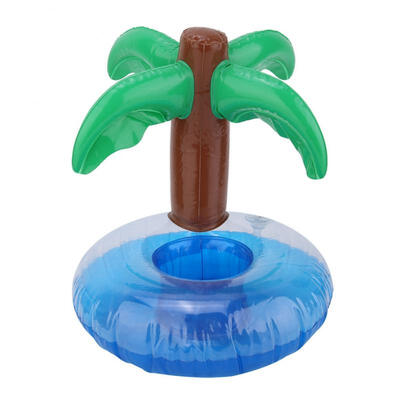 

Greensen Inflatable Cute Tree Shape Floating Drink Can Cup Holder for Swimming Pool Beach Party