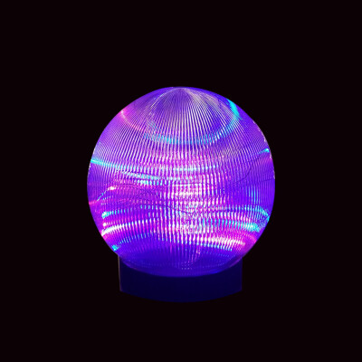 

Gobestart LED Vertical Pattern Ball Warm White Color Light Bedroom Dormitory Decorative