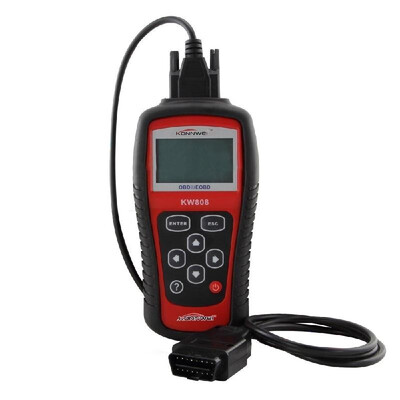 

KONNWEI KW808 OBDII EOBD Auto Engine Fault Diagnostic Scanner Code Reader Work for USAsianEuropean Vehicles