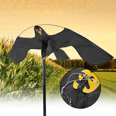 

Greensen Bird Scarer Repeller Farmer Crops Protecting Kite with 10m Telescopic Pole
