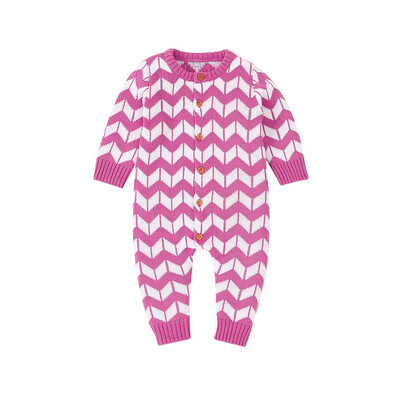 

2019 Fashion Kids Baby Girl Boy Knitted Romper Unisex Kids Long Sleeve Autumn Winter Jumpsuit Knitwear Infant Boys Girls Clothes