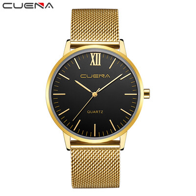 

Gobestart Fashion Men Crystal Stainless Steel Analog Quartz Wrist Watch Bracelet