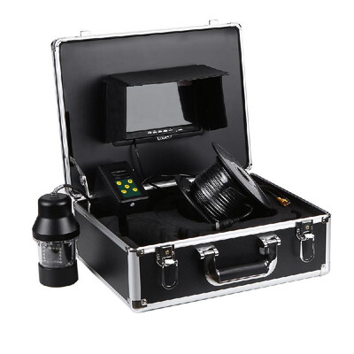 

Lixada 1000TVL Under Fishing Camera Portable Waterproof 18 LEDs 360 Degree Rotating Camera Fish Finder 7 Inch LCD Monitor 20m50m