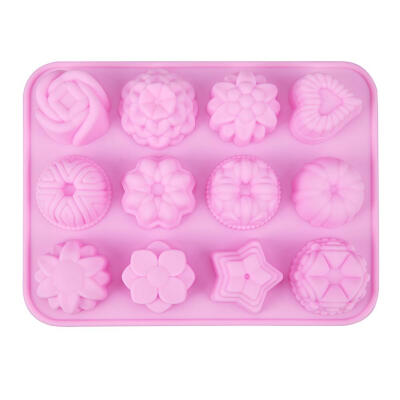 

Flower Love Silicone Chocolate Mold DIY Fondant Cookie Cake Baking Tool