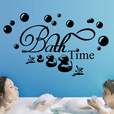 

〖Follure〗Bath Time Removable Art Vinyl Mural Home Room Decor Wall Stickers