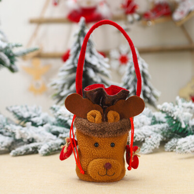 

〖Follure〗1PC Christmas Gift Storage Bag Drawstring Candy Toy Pouches Xmas Decoration