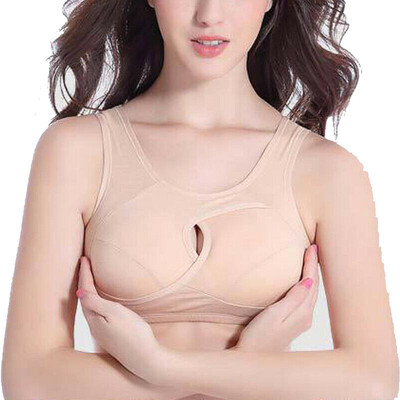 

Breathable Anti Sagging Running Gym Yoga Sports Bra-FREE SHIPPING Seamless Padded cotton