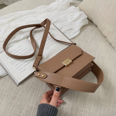 

Senior sense bag female 2019 new wave Korean fashion wild wild casual texture texture shoulder slung small square bag