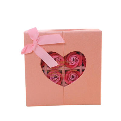 

16pcsBox Creative Rose Flower Bath Body Scented Soap Valentine Day Gift