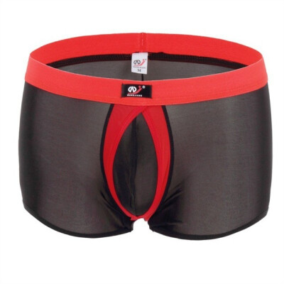

Mens Underwear Ring Flat Pants Ultra-thin Sexy Mens Underwear Free of Freight
