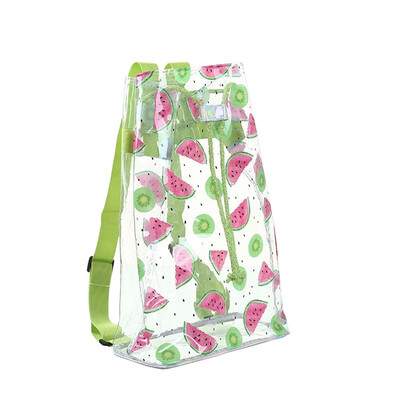 

Unicorn Pvc Unisex Backpack Clear Transparent Drawstring Bag Shoulder Rucksack