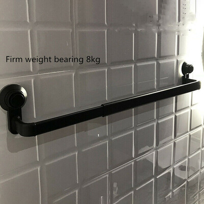 

Strong Vacuum Suction Cup Towel Rack Single Rod Adjustable Storage Towel Rod