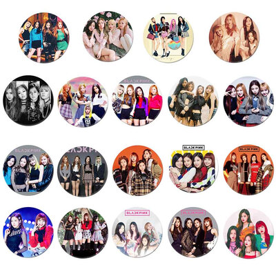 

KPOP BLACKPINK Same paragraph Personalized Round Badge Super Cute Bag Pendant Boys Girls Accessories Hot Gift for Fan