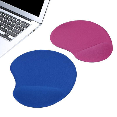 

Silicone Mouse Pad Soft Gel Mouse Mat with Wrist Rest Support Comfort Mousepad for PC LaptopBlue