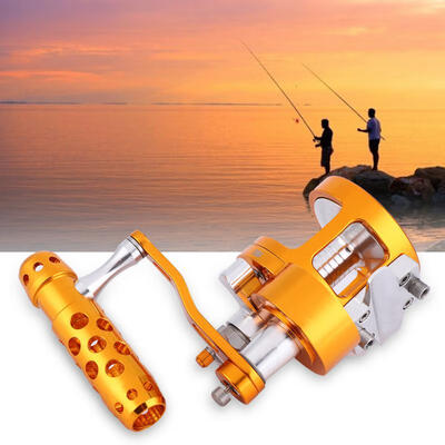 

Greensen Full Metal Saltwater Jigging Fishing Reel Right Hand SY90 Super Power Trolling Reels