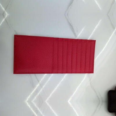 

Single Genuine Leather Contracted Solid Casual No Zipper Card Package