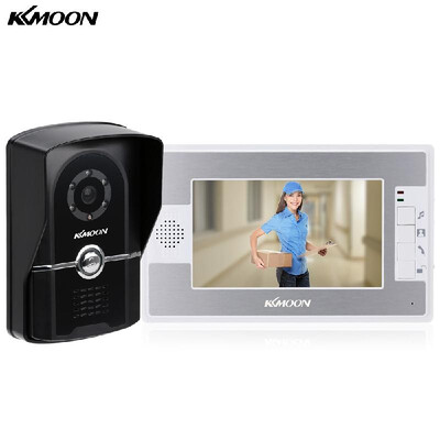 

7" TFT Color Video door phone Intercom Doorbell Home Security System Kit IR Camera monitor Speakerphone