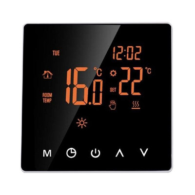 

Large Power Intelligent Temperature Controller Touching Screen Weekly Circulation Programming System Thermostat Anti-flammable PC