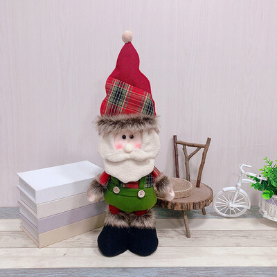 

Toponeto Christmas Ornament Cute Stretchable Telescopic Doll Christmas Dolls Gift