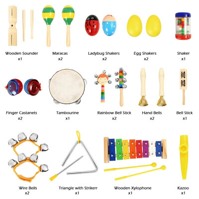 

Toddler Educational Musical Percussion for Kids Children Instruments Set