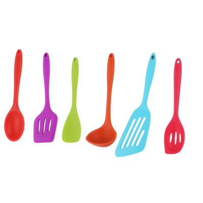 

Greensen 6pcs set Non-stick Food Grade Silicone Kitchen Utensil Cooking Tools Set Kit Cooking Tools Set Non-stick Utensil
