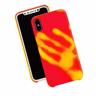 

Outdoor For iPhone X Mchoice Thermal Sensor Physical Discoloration Softphone Case for Iphone X