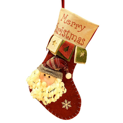 

Christmas Special Stocking Gift Bag Santa Elk Snowman Candy Gift Bag For Christmas Party Home Decoration