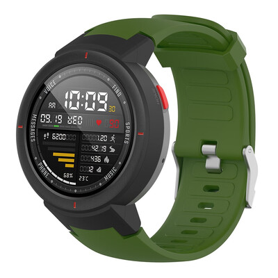 

ECSEM Sport Silicone Band for Amazfit Verge A1811 Watch Strap Huami 3 Amazfit Verge A1801 Smartwatch