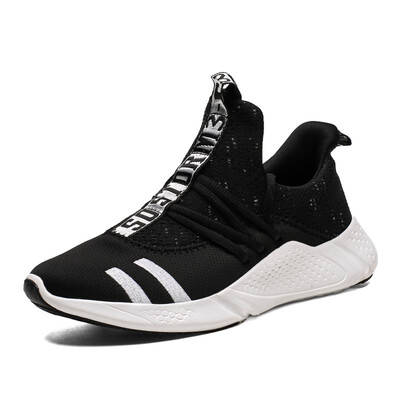 

Trend sneakers breathable mesh casual mens shoes ultra light running shoes high elastic cushioning MD