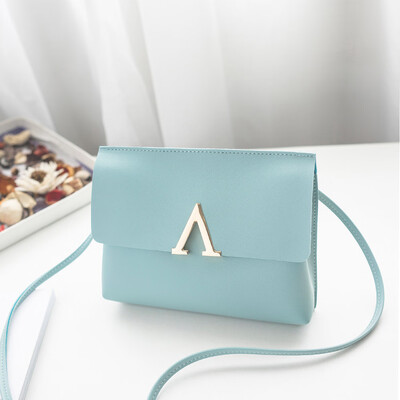 

Tailored Candy Color One Shoulder Small Backpack Messenger Bag Mobile Phone Bag Purse BK