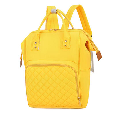 

Pure Color Mommy Travel Backpacks Big Nylon Maternity Nappy Top-handle Bags